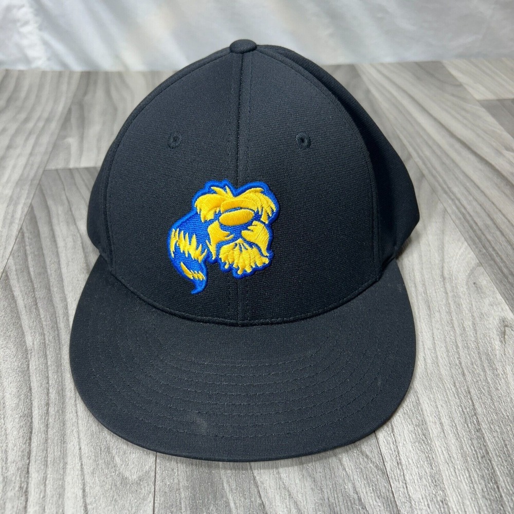 Richardson Baseball Cap Mens Black Embroidered Logo Performance Team Flexfit Hat